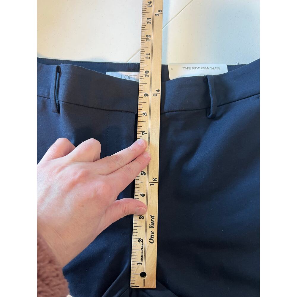 NEW Loft The Riviera Slim Dress Pants Size 6 - Picture 16 of 16